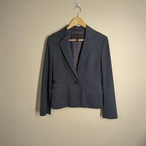 BCBGMAXAZRIA beautiful blue suit (pant & jacket), like new